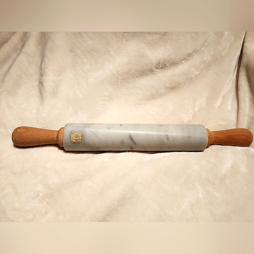 New Handcrafted Italian Marble Rolling Pin